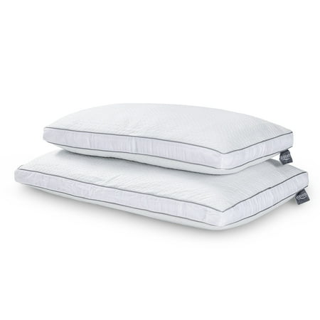 EGO HOME Haven Shreded Memory Foam Pillow, King, Removable Cover