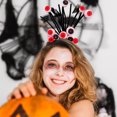 thumbnail image 1 of Diadema de Halloween con ojos para el pelo, accesorio de disfraz para fiestas de Halloween, 1 of 4