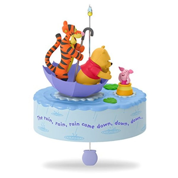 Hallmark Keepsake 2017 Winnie the Pooh A Blustery Day Musical Christmas ...
