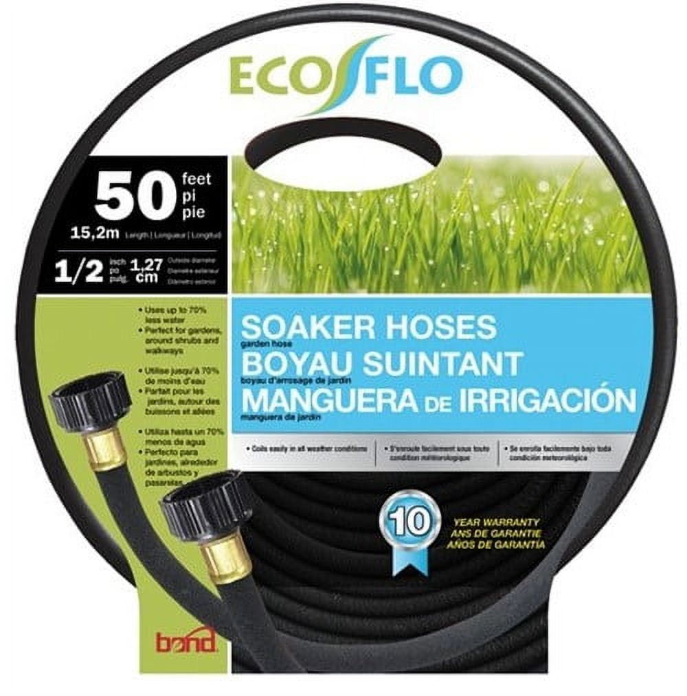 Bond Ecoflo 1/2 in. D X 50 ft. L Black Rubber Soaker Hose