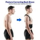thumbnail image 2 of Corrector de postura natural para hombres y mujeres: soporte lumbar y enderezador de hombros. Brinda soporte y alivio para la zona lumbar. Ajustable, cómodo y fácil de usar., 2 of 5