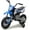 Blue, variant on 12V Electric Dirt Bike, Battery-Powered Motorcycle with 25W×2 Motors, Twist Grip Throttle, Training Wheels, Spring Suspension, Ride-On Vehicle, Green