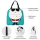 thumbnail image 4 of Easygdp Cute Santa Claus Bolsa Térmica Premium - Tela Oxford Impermeable, Gran Capacidad, Bolsillo Frontal, Unisex para Trabajo, Escuela, Actividades al Aire Libre y Picnics, 4 of 8
