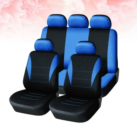 Tineasur 9-Piece Universal Cloth Car Seat Covers Set for Van Seats  Automotive Seat Cushions