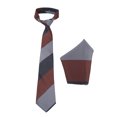 thumbnail image 1 of Cravate, Fil de Polyester de Texture Exquise Large Bande Design Classique Style Mens Cravate Ensemble Résistant à l'Usure pour Mariage pour Réunion pour Fête, 1 of 8