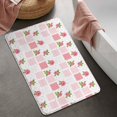thumbnail image 2 of Pioneer Flower Floral Print Pattern Bathroom Rugs Mat, Non Slip Microfiber Bathroom Rug with Rubber Backing, Soft Mats for Bathroom Floor Tub Shower, 20"x32", 2 of 5