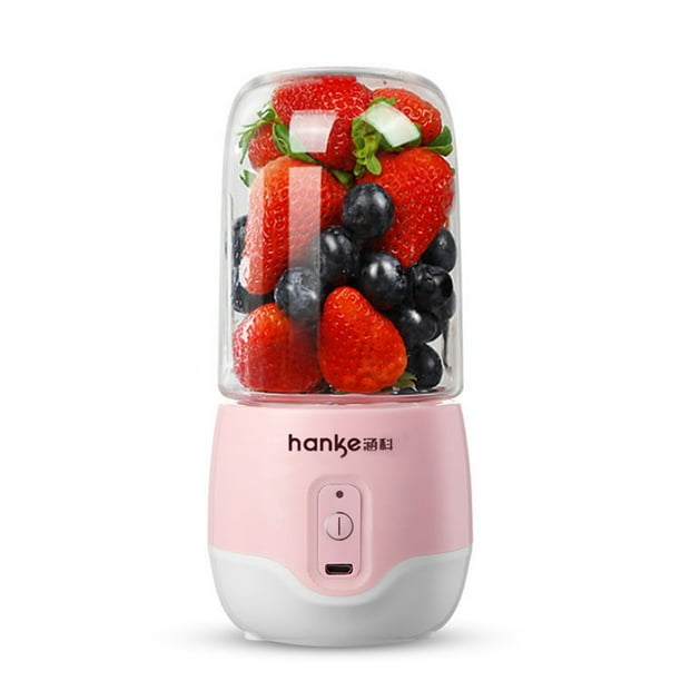 Licuadora portátil Exprimidor portátil de tamaño moderado Taza de licuadora de 4 o 6 hojas 1200mAh B Abanopi Licuadora portátil