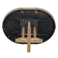 thumbnail image 2 of TREXM Farmhouse Extendable Dining Table - Round to Oval, 42-56" Oak Veneer Wood Table for Kitchen/Dining Room, Natural Finish, Seats 6, Easy Setup, 2 of 25