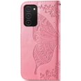 thumbnail image 3 of Wallet Case for Samsung Galaxy A03S,3D Butterfly Pattern PU Leather Case with Strong Magnetic Clasp and 3 Card Slots Holder Cover for Samsung Galaxy A03S HZD Rhinestone Pink, 3 of 16