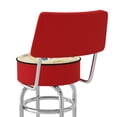 thumbnail image 6 of Trademark Gameroom Coca-Cola Brazil Drink a Coke Bar Stool with Back Rest, 6 of 6