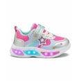 thumbnail image 1 of Tenis Bubble Gummers Versy para niña con Luces estrella fucsia 17, 1 of 7
