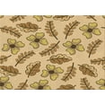 thumbnail image 1 of Ahgly Company Indoor Rectangle Patterned Light Brown Area Rugs, 2' x 3', 1 of 6