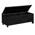 thumbnail image 4 of Patioflare Padded Wicker Deck Box-Bench Combo, 60 gallons capacity, 4 of 6
