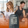 thumbnail image 6 of Pure Enrichment PurePulse Trio TENS & EMS Muscle Stimulator + Heat - Advanced Relief with 9 TENS Modes, 7 EMS Modes, 2 Heat Settings, Dual Channels + Convenient Portable Belt Clip & Storage Bag, 6 of 10