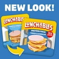 thumbnail image 3 of Lunchables Turkey and American Cracker Stackers Snack Kit, 3.2 oz Pack, Refrigerated, Whole, 3 of 16
