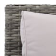 thumbnail image 5 of SAFAVIEH Vellor Outdoor Patio 4 Piece Conversation Set, Grey, 5 of 9