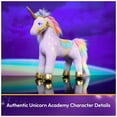 thumbnail image 4 of Peluche Unicorn Academy Wildstar, morado, 38 cm, para niñas mayores de 1 año, 4 of 9
