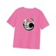 thumbnail image 1 of Tops de manga corta para mujer, camiseta informal, novedad, ropa de calle con ajuste holgado de dibujos animados, Tops de cuello redondo para viajes, uso diario ROSA ROSA Yinane Camiseta para mujer, 1 of 8