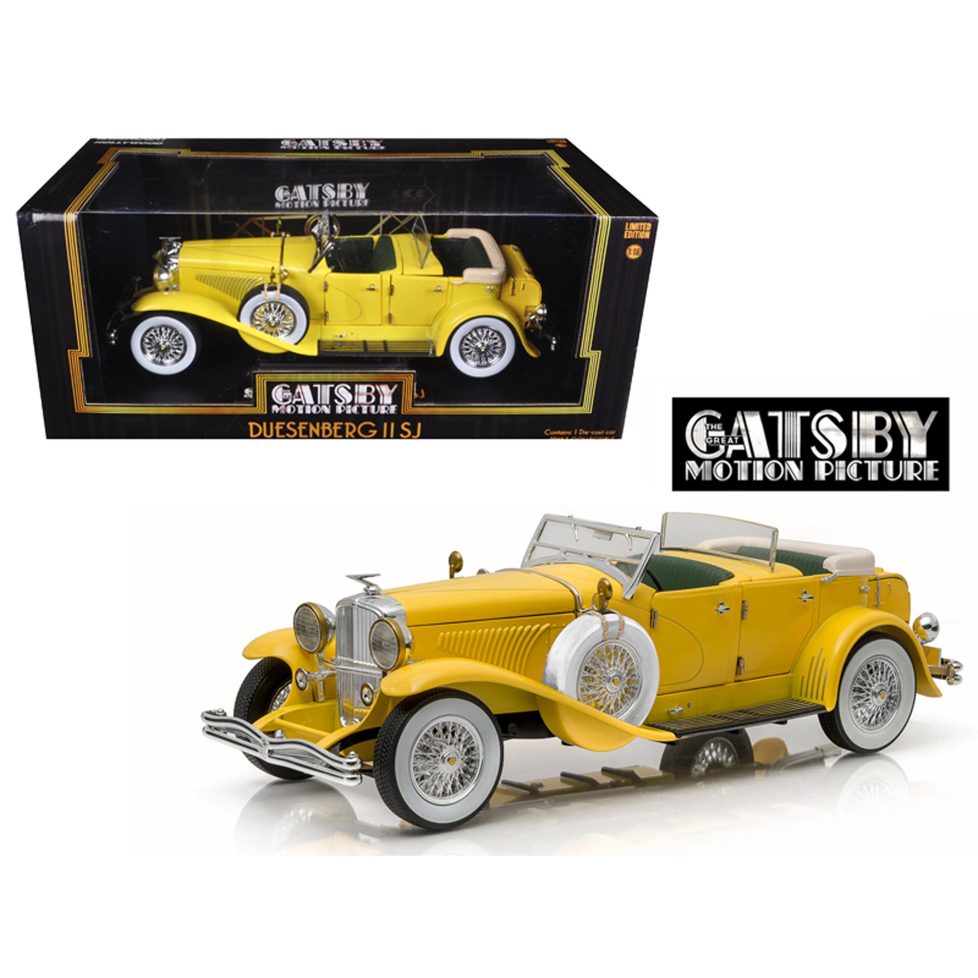 Greenlight 1934 Duesenberg II SJ Yellow The Great Gats - Walmart.ca