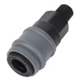 thumbnail image 2 of Conectores rápidos Plástico Acero SM C Tipo Junta autoblocante Conector de manguera de aire Accesorios neumáticos (G1/2"（40）) VoborMX herramienta, 2 of 8
