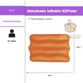 thumbnail image 2 of Almohada Inflable Bestway Ezflat Para Camping Vacaciones 4pz, 2 of 8