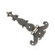 thumbnail image 3 of 4PCS Zinc Alloy Antique T Hinges for Cabinets Wooden Boxes Vintage Style, 3 of 11