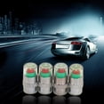 thumbnail image 2 of Lubelski 4Pcs Auto Tire Pressure Monitor Tyre Gage Alert Sensor Indicator Valve Caps, 2 of 8