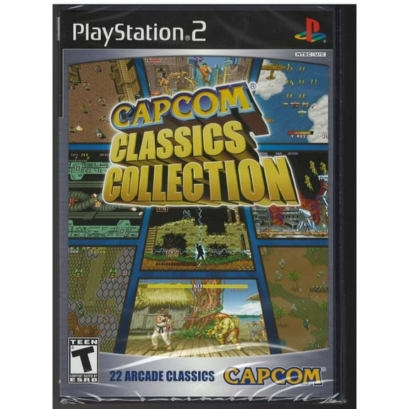 Capcom Classics Collection PS2 (Brand New Factory Sealed US Version) Playstation