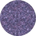 thumbnail image 1 of Ahgly Tapis d'Intérieur Lavable en Machine Carré Transitionnel Violet Clair, 3 Pieds Carré, 1 of 7