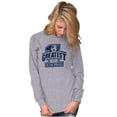 thumbnail image 3 of Number 1 Greatest Mom in the World Women Plus Size Long Sleeve Graphic Tee Brisco Brands 2X, 3 of 5