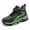 Green, variant on HUANBAI Boys Winter Sneakers Durable Thick Sole Slip Outdoor Sports Shoes With Kids Hiking Boots For Cold Weather Adventures 6-7 Years