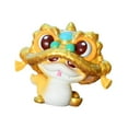 thumbnail image 4 of Esquirla 2025 Chinese New Year Snake Statue Ornament Art Photo Props Self Adhesives Gift Resin Figurine Animal Sculpture for Bookshelf Gold, 4 of 8