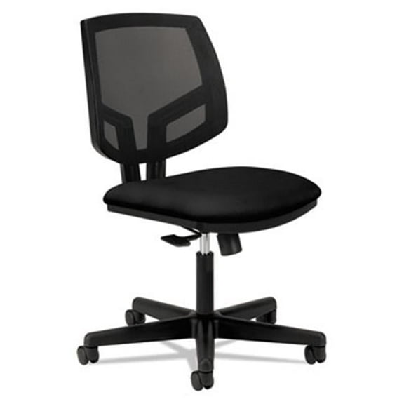 Volt Series Mesh Back Task Chair, Black Fabric