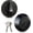 Matte Black, variant on Veise Keyed Single Cylinder Deadbolt Lock, Inside Thumb Turn, Matte Black | ANSI Grade 3, Heavy Duty Deadlock, Easy Installation, Anti-Drill Door Lock for Exterior Interior Door