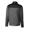 thumbnail image 3 of Men's-Cutter & Buck  Black Sporting Kansas City Stealth Hybrid Quilted Full-Zip Windbreaker Jacket, 3 of 3