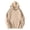 A01-Khaki, variant on Godom Womens Fleece Hoodies Soft Midweight Casual Hooded Sweatshirts Y2K Fall Winter Pullover Tops with Pocket
