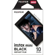 Fujifilm Instax Mini Film - Black (10 Exposures)