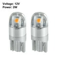 thumbnail image 6 of 2pcs DC 12V T10 W5W Car LED Light for Turn Light Signal Lights Amber for Car Internal, 6 of 6