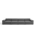 thumbnail image 5 of Sectional Sofa Set, Fabric, Dark Grey Gray, Modern Contemporary Urban Design, Living Lounge Room Hotel Lobby Hospitality, 5 of 10