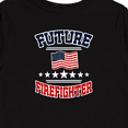 thumbnail image 4 of Inktastic Future Firefighter Boys or Girls Long Sleeve Toddler T-Shirt, 4 of 5