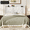 White, variant on Frostbloom King Size Velvet Bed Frame with USB & Type-C Charging, Diamond-Tufted Wingback Headboard with Storage, Black