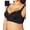 Black, variant on Lace Wireless Plus Size Minimizer Bras for Women No Underwire Bras with Support and Lift (Nude, 36C)