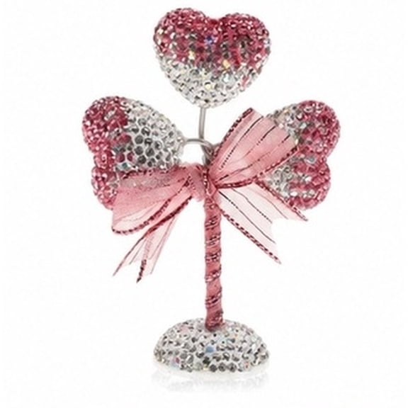 Toddmomy Heart Car Dashboard Bling Ornament Multi 1Pack 3.7In