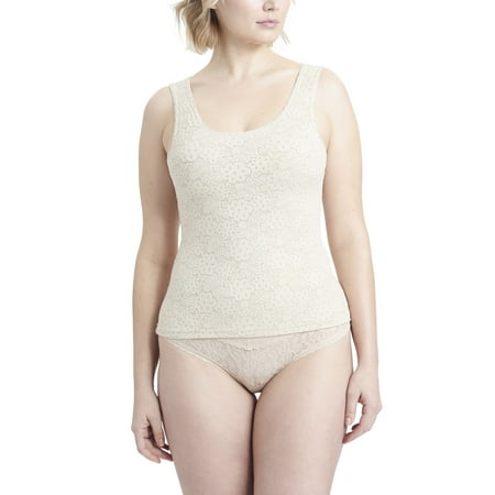 

Women s Shaping Floral Lace and Modal Tank Top