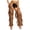 Brown, variant on SiiRoh Women Western Cowgirl Cosplay Chaps Pants Stylish Fringe Design Trousers Motorcycle Pants Dark Brown S