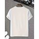 thumbnail image 2 of Camiseta con estampado frontal para hombre, Bombshell, 100 % algodón, divertida, gráfica, informal, de verano, 2 of 6
