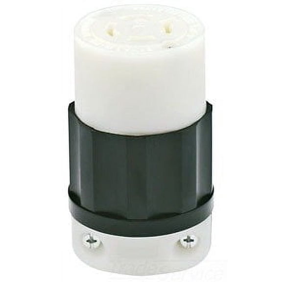 Leviton 2453 20 Amp, 277/480 Volt NEMA L19-20R Connector