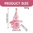 thumbnail image 3 of CRCMURE Food Storage Christmas Candy Jar Santa Snowman Doll Figurines Candy Jar Decorative Christmas Snack Containers Christmas Snack Containers Gift Box, 3 of 6