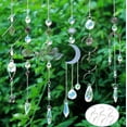 thumbnail image 1 of 6 piezas de cristales coloridos atrapasueños colgantes para ventana, bola de cristal, prisma, arcoíris, colgantes para jardín, árbol de Navidad, boda, fiesta, patio, coche, hogar, decoración interior, 1 of 4