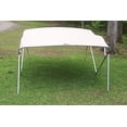 thumbnail image 4 of TAN/BEIGE SQUARE TUBE FRAME VORTEX 4 BOW PONTOON/DECK BOAT BIMINI TOP 10' LONG, 97-103, 4 of 9